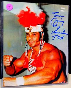 lot 118 image: WWF WRESTLING LEGEND - JIMMY SUPERFLY SNUKA HAND SIGNED 8 X 10 PHOTO $$$