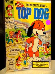 lot 121 image: VINTAGE Top Dog #1 Comic Marvel Star 1985 Joey Mervin Megabucks 1st Appearance & Origin