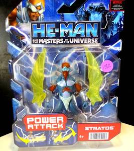 lot 132 image: NEWSEALED - HE MAN & THE MASTERS OF THE UNIVERSE CORE STRATOS ACTION FIGURE $$