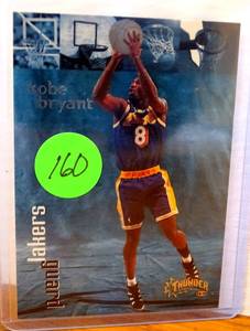 lot 160 image: Kobe Bryant 1998-99 Skybox Thunder #108 HOF Goat