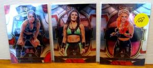 lot 168 image: 2023 Panini Select WWE - EMMA, KATANA CHANCE, & GIGI DOLAN