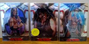 lot 171 image: 2023 PANINI SELECT WWE - BRET HIT MAN HART, MANKIND, & BOOKER T