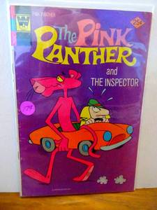lot 179 image: VINTAGE 1974 WHITMAN THE PINK PANTHER & THE INSPECTOR #21