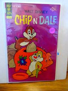 lot 180 image: VINTAGE 1975 GOLD KEY WALT DISNEY CHIP n DALE #32 COMIC BOOK