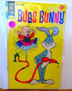 lot 181 image: VINTAGE 1975 GOLD KEY LOONEY TUNES BUGS BUNNY #162 COMIC BOOK $$