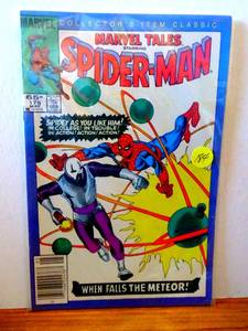 lot 184 image: MARVEL TALES STARRING SPIDERMAN MAY #165 COMIC BOOK