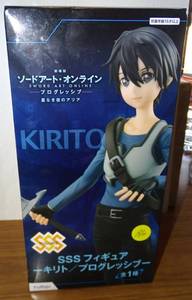 lot 186 image: $$$ SWORD ART ONLINE KIRITO FIGURE - SSS PROGRESSIVE FURYU JAPAN AUTHENTIC - NEW IN BOX