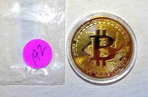 lot 192 image: ONE BITCOIN TOKEN - NEW ENCAPSULATED