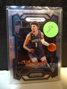 lot 8 image: 2023-24 PANINI PRIZM MONOLOPY - LAMELO BALL #13