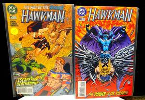 lot 17 image: DC COMICS - HAWKMAN #23 & #28