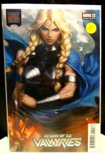 lot 18 image: King in Black Return of the Valkyries #1 Artgerm B Variant Marvel (MINT)
