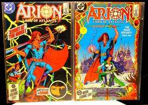lot 19 image: VINTAGE DC COMICS - ARION, LORD OF ATLANTIS #28 & 30 (1985)