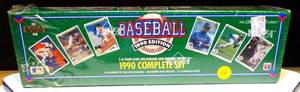 lot 48 image: FACTORY SEALED - 1990 UPPER DECK BASEBALL COMPLETE SET $$