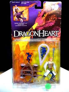 lot 55 image: KennerHasbro 1995 Dragon Heart KING EINON Figure W Crossbow Blaster
