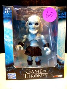 lot 60 image: Loyal Subjects Game of Thrones - White Walker Original Action Vinyl Figure 2019