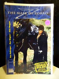 lot 89 image: 1998 The Mask Of Zorro #2 Comic - Movie Adaptation - Antonio Banderas Photo Cover