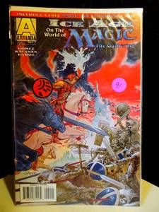 lot 91 image: Ice Age On the World of Magic the Gathering #2 WCard Armada Comic 1995