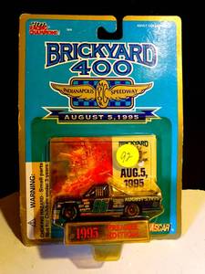 lot 92 image: BRICKYARD 400 164 DIECAST CAR - 1995 INDIANAPOLIS MOTOR SPEEDWAY NASCAR