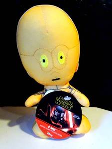 lot 93 image: STAR WARS C-3PO STYLIZED 7 INCH PLUSH WTAGS