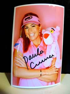 lot 94 image: Authentic Autographed Signed LPGA STAR PAULA CREAMER (4X6)