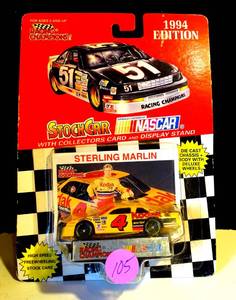 lot 105 image: Racing Champions Sterling Martin #4 1994 Edition Nascar Stock Car 164  Philly Part Time Pickers (3961)