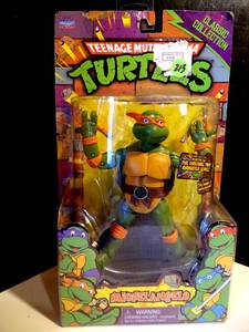 lot 213 image: 2012 Playmates Teenage Mutant Ninja Turtles Michaelangelo Classic Collection TMNT $$
