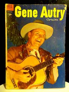 lot 133 image: VINTAGE 1954 Gene Autry Comics #93 Dell Comics $$