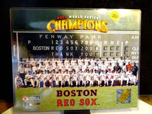 lot 221 image: OFFICIAL 2010 MLB WORLD SERIES CHAMPIONS - BOSTON RED SOX $$