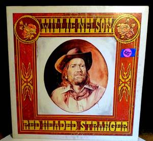 lot 235 image: VINTAGE Willie Nelson Red Headed Stranger 1975 Columbia Vinyl KC-33482 $$