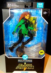 lot 299 image: McFARLANE DC UNIVERSE CYCLONE BLACK ADAM 7 ACTION FIGURE $$