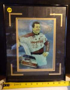lot 270 image: METTALIC IMPRESSIONS CUSTOM FRAMED 11 X 14 ALAN KULWICKI WALL DISPLAY $$