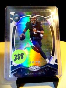 lot 288 image: LIMITED - 2021 Certified Mirror #59 Jalen Hurts #299 $$
