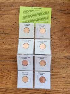 lot 68 image: 2009 Lincoln cent series - 100th anniversary of the first issuance of the Lincoln cent