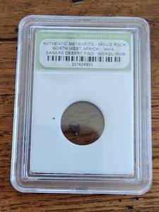 lot 86 image: Authentic Meteorite - Space Rock - North West Africa
