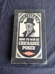 lot 40 image: Vintage W.C. Fields Chickadee Poker set by Dow