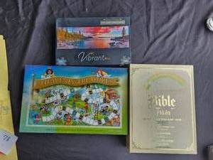 lot 97 image: Selection of games and puzzles