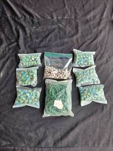 lot 151 image: Selection of crafting beads