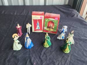 lot 204 image: Selection of Gone with the Wind themed ornaments