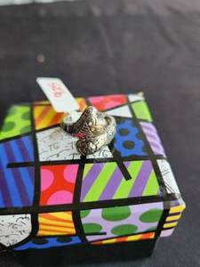 lot 234 image: Nice ring by Britto - marked 925