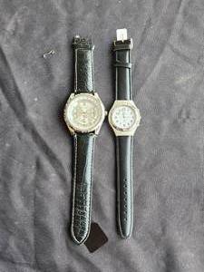 lot 261 image: Pair of watches - one needs new band