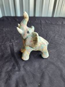 lot 267 image: Elephant figurine