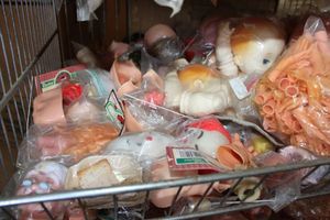 lot 78 image: Doll making craft parts