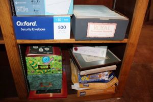 lot 146 image: Envelopes and sheet protectors