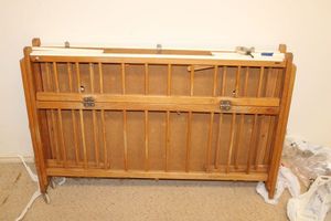 lot 175 image: Vintage crib (For display only)
