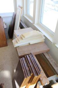 lot 189 image: Wood pieces as shown