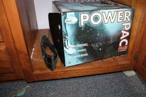 lot 248 image: Exercise equipment Power Pac dumb bell and ankle weight