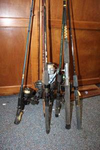 lot 251 image: Fishing rods