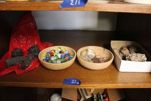 lot 272 image: Mineral rocks and marbles