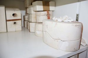 lot 337 image: Ceramic molds
