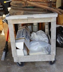 lot 398 image: Rolling cart only